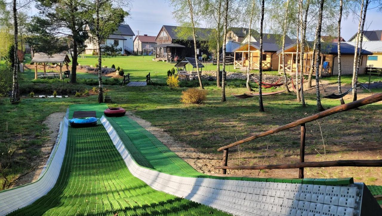 Vip Village Las Woda Rower - Podgrzewany Basen, Balia, Sauna Miedzierza Extérieur photo