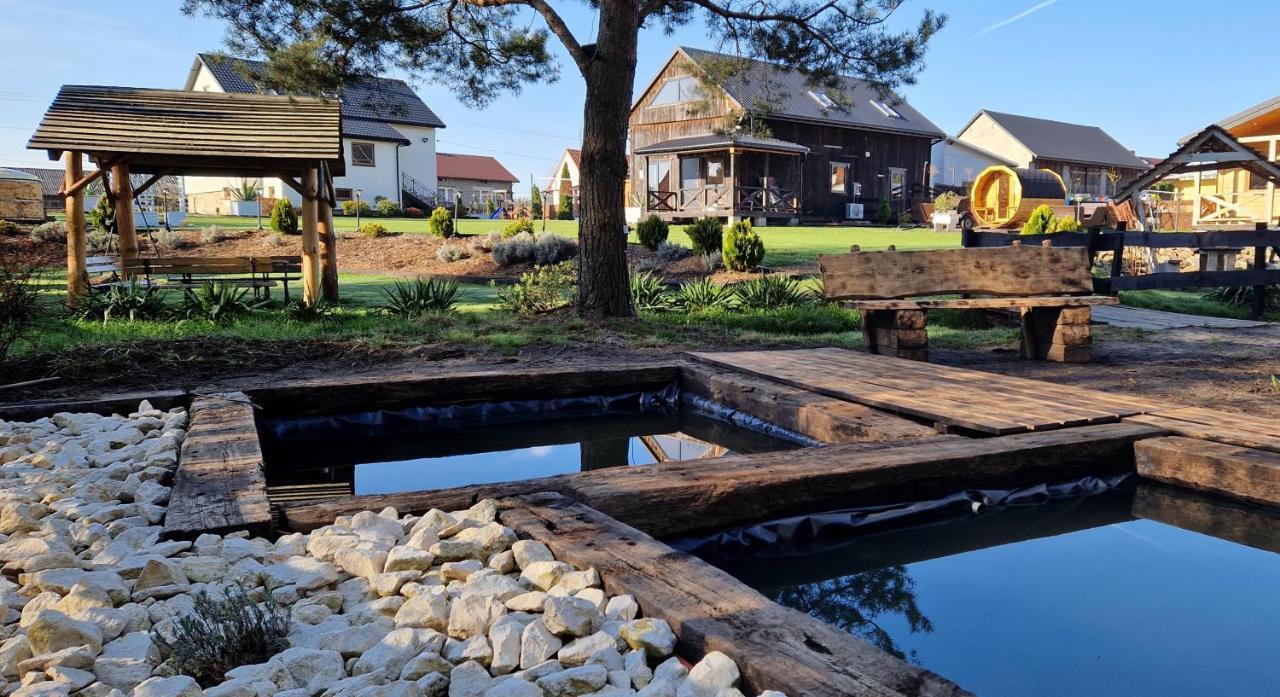 Vip Village Las Woda Rower - Podgrzewany Basen, Balia, Sauna Miedzierza Extérieur photo