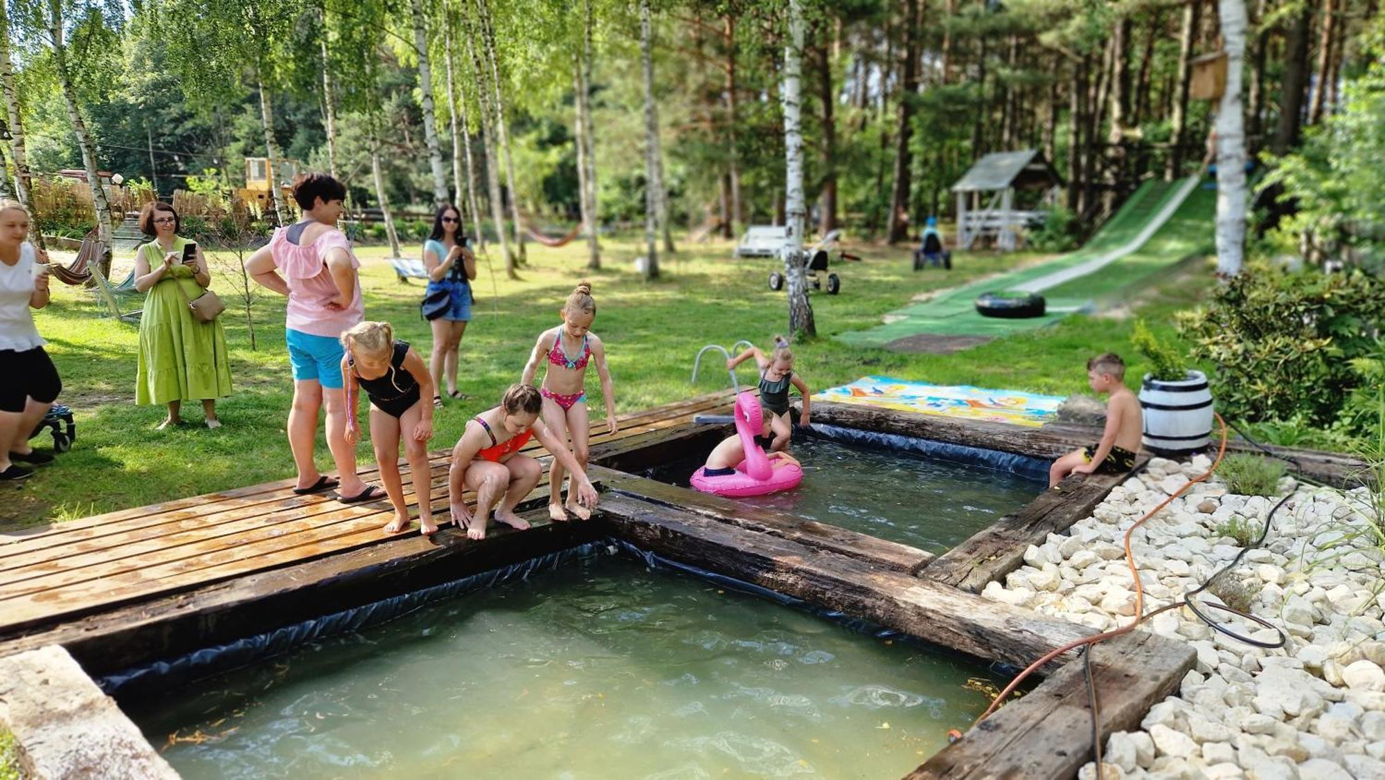Vip Village Las Woda Rower - Podgrzewany Basen, Balia, Sauna Miedzierza Extérieur photo