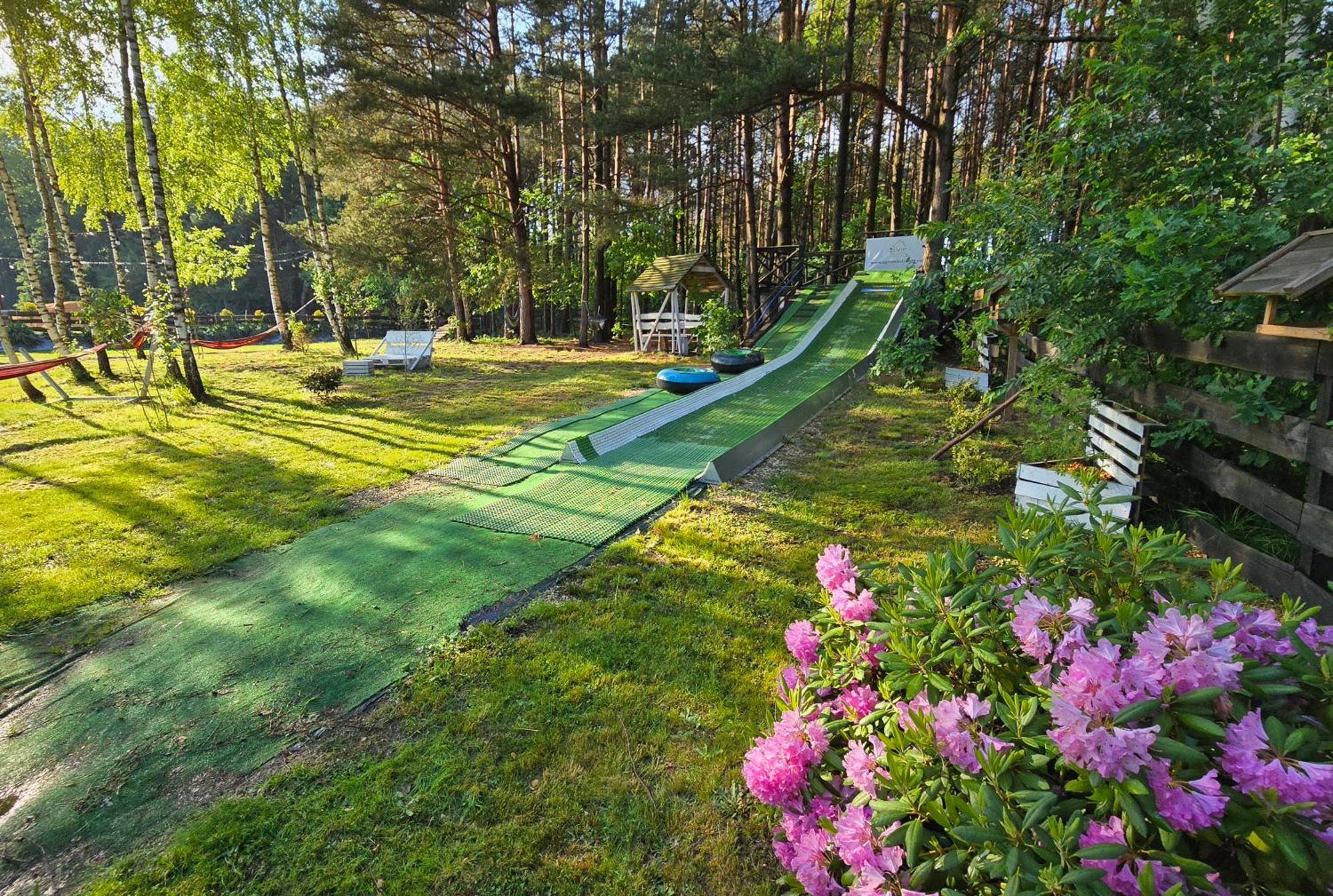 Vip Village Las Woda Rower - Podgrzewany Basen, Balia, Sauna Miedzierza Extérieur photo