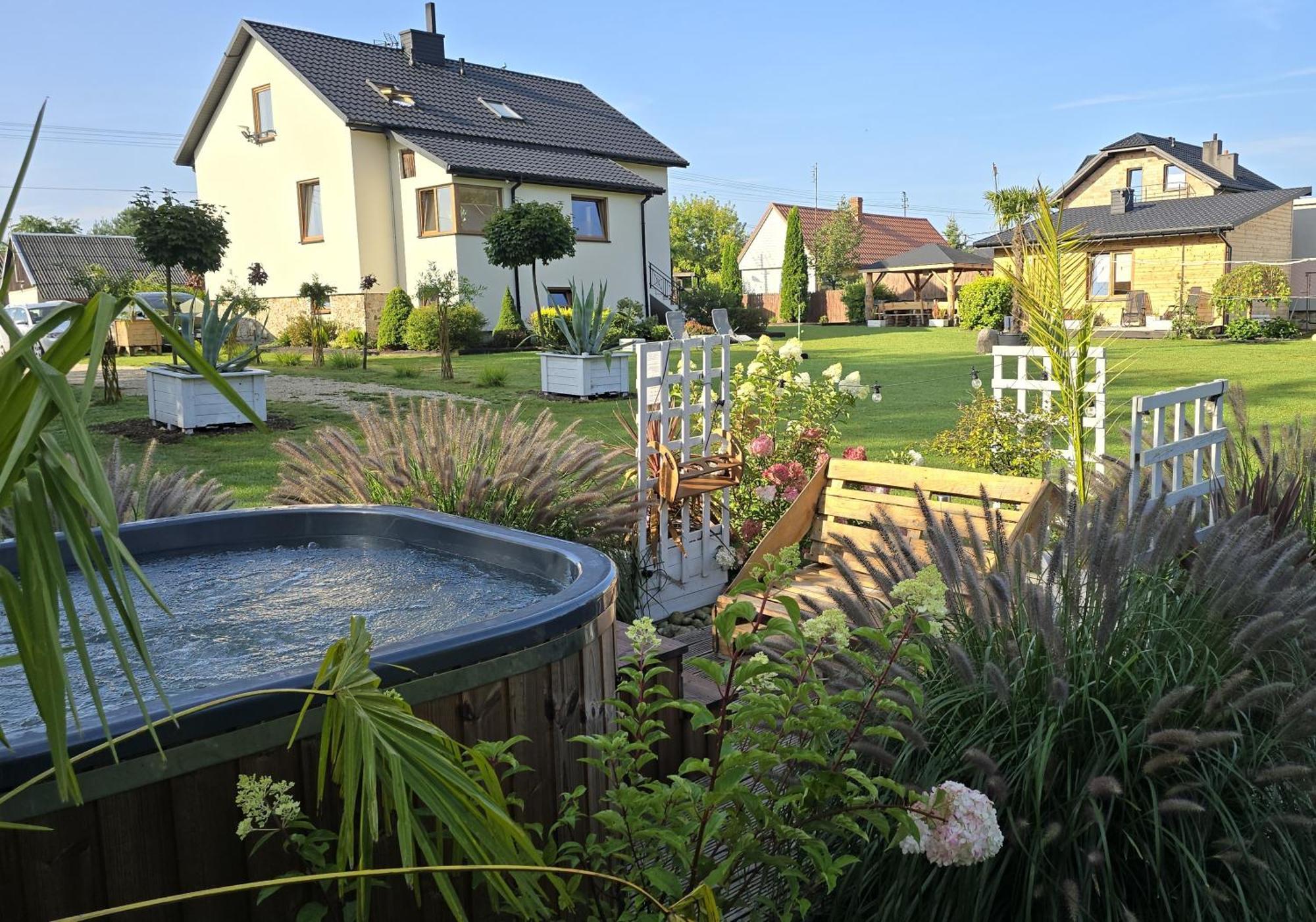 Vip Village Las Woda Rower - Podgrzewany Basen, Balia, Sauna Miedzierza Extérieur photo