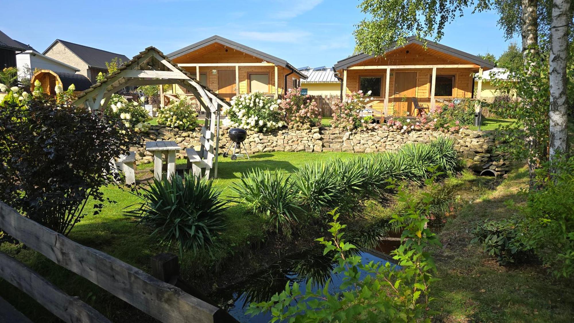 Vip Village Las Woda Rower - Podgrzewany Basen, Balia, Sauna Miedzierza Extérieur photo