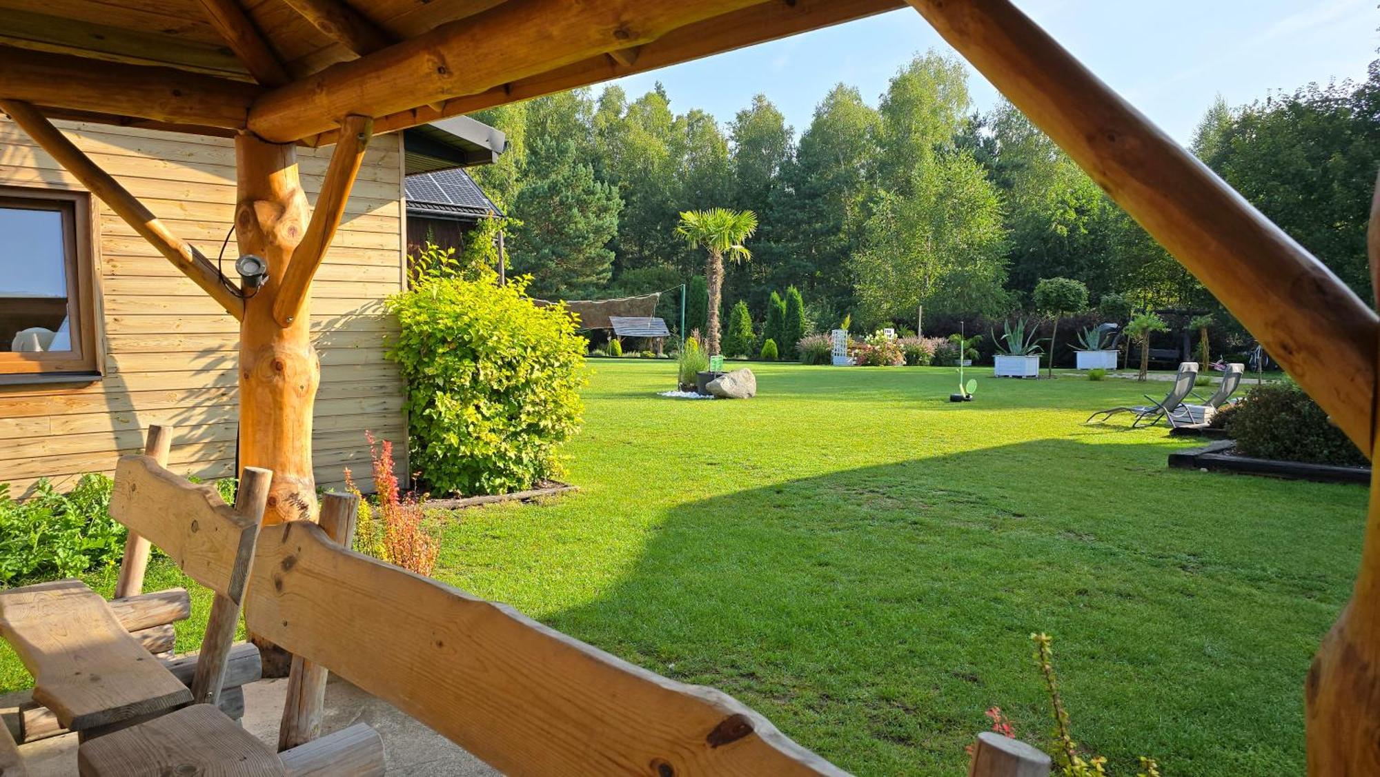 Vip Village Las Woda Rower - Podgrzewany Basen, Balia, Sauna Miedzierza Extérieur photo