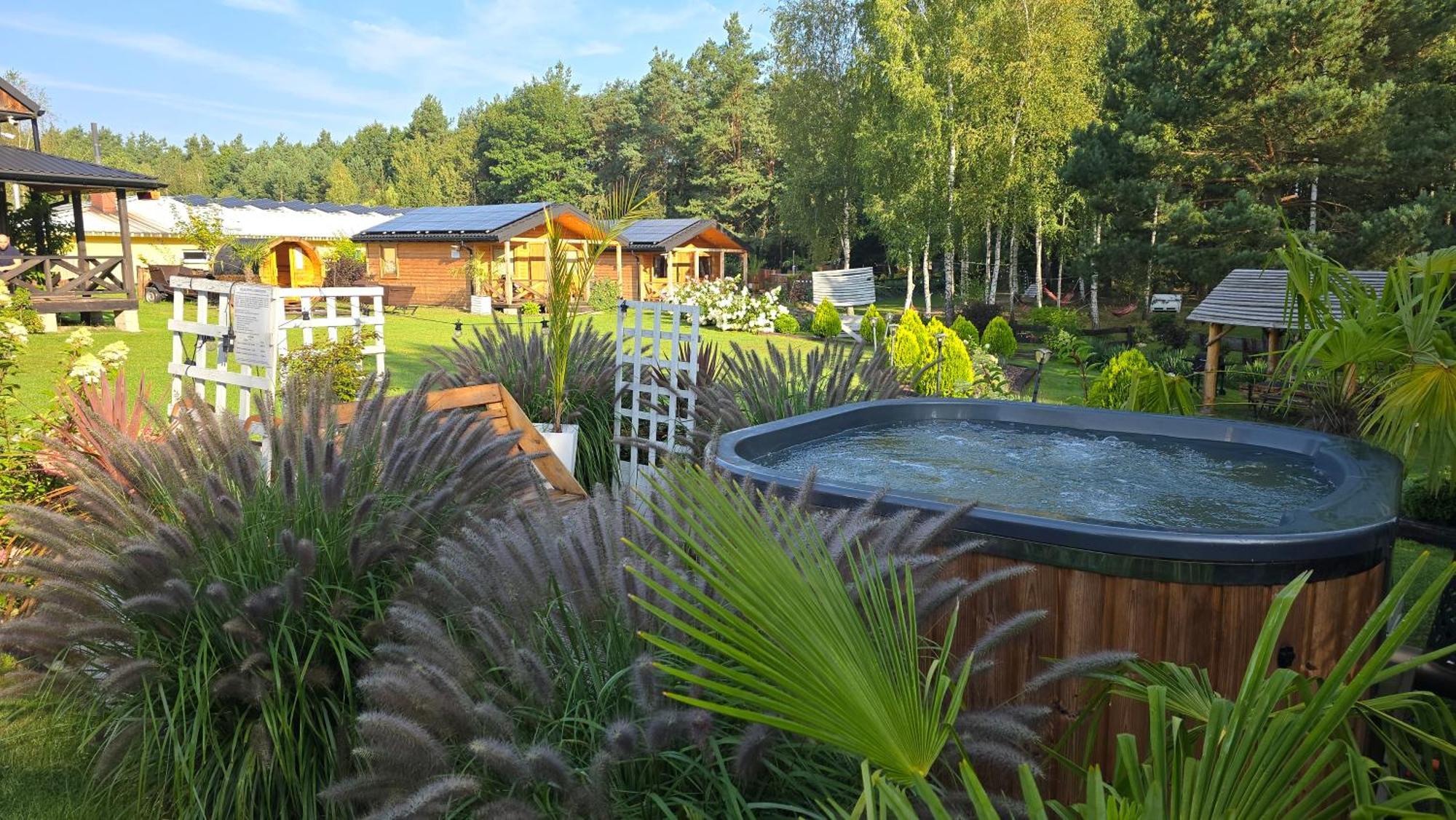 Vip Village Las Woda Rower - Podgrzewany Basen, Balia, Sauna Miedzierza Extérieur photo
