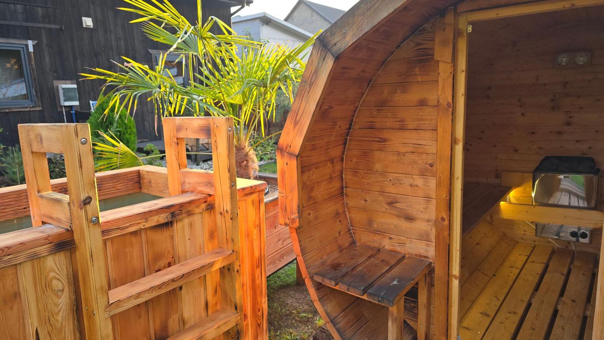 Vip Village Las Woda Rower - Podgrzewany Basen, Balia, Sauna Miedzierza Extérieur photo