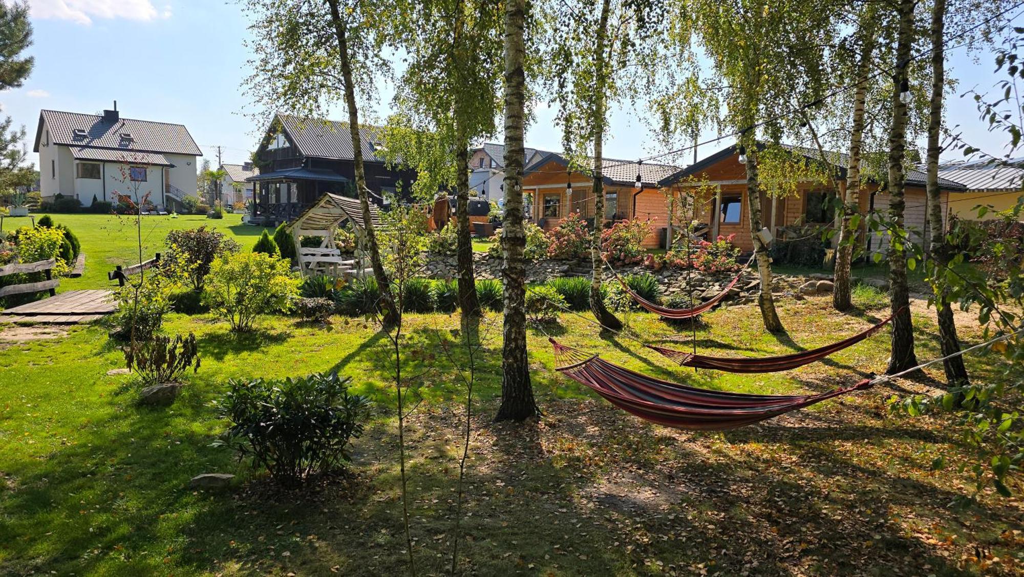 Vip Village Las Woda Rower - Podgrzewany Basen, Balia, Sauna Miedzierza Extérieur photo