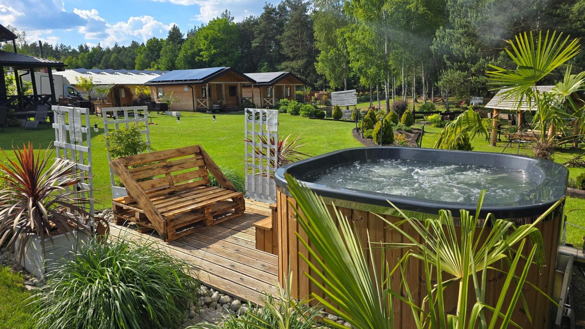 Vip Village Las Woda Rower - Podgrzewany Basen, Balia, Sauna Miedzierza Extérieur photo
