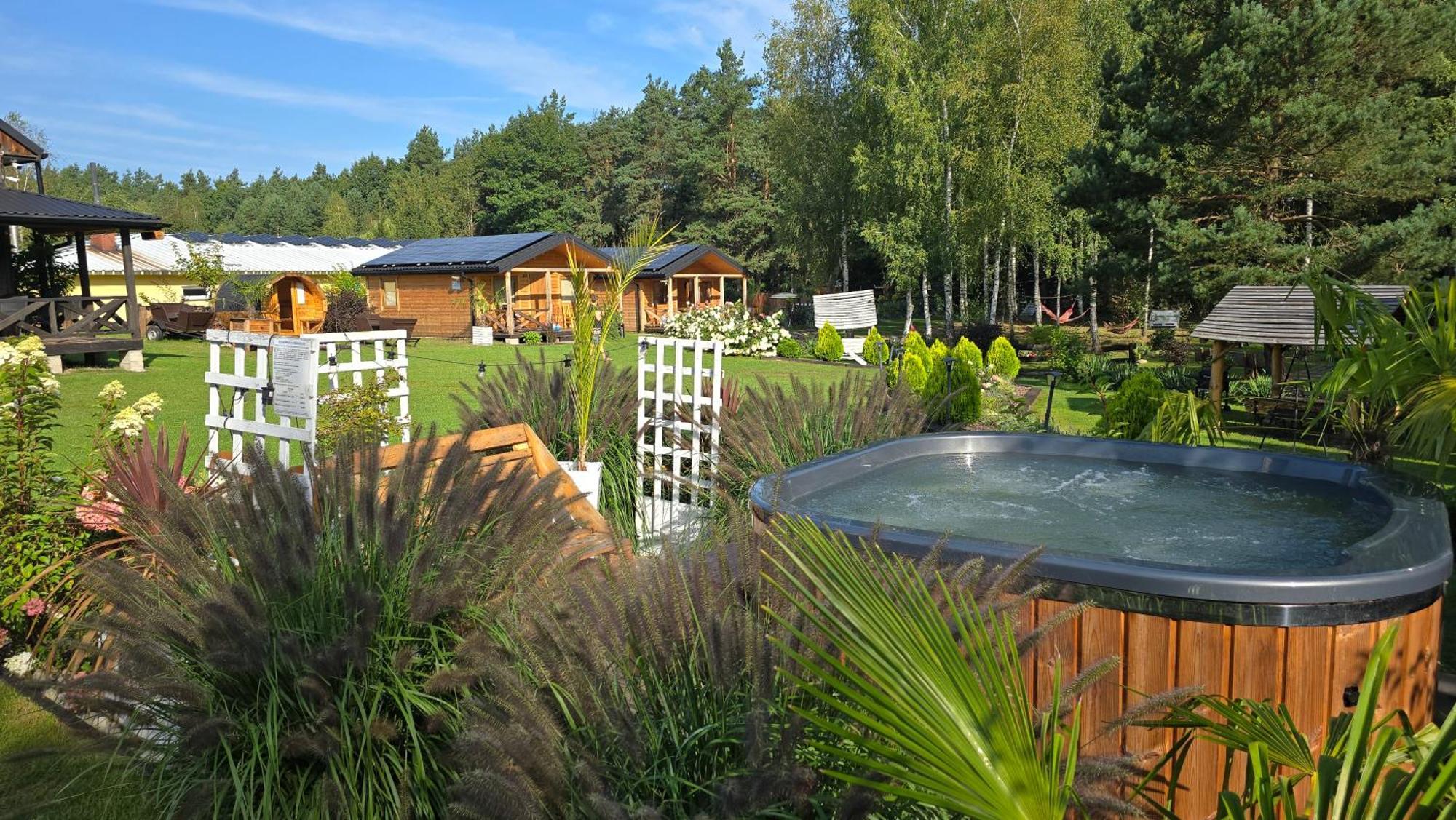 Vip Village Las Woda Rower - Podgrzewany Basen, Balia, Sauna Miedzierza Extérieur photo